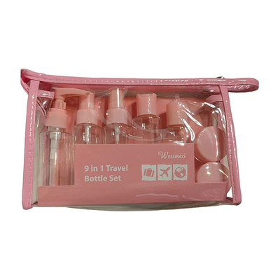 Supporto personalizzazione 60 ml Set di bottiglie per la cura personale