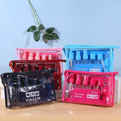 Supporto personalizzazione 60 ml Set di bottiglie per la cura personale