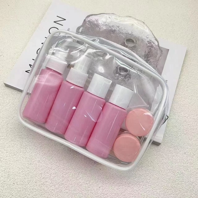 Delicato design 50ml Bottiglia di plastica da viaggio con aspetto lussuoso