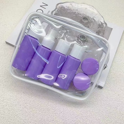Delicato design 50ml Bottiglia di plastica da viaggio con aspetto lussuoso