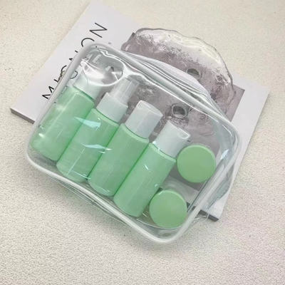 Delicato design 50ml Bottiglia di plastica da viaggio con aspetto lussuoso