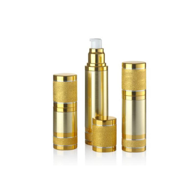 Apparizione di lusso Bottiglia pompa senza aria da 30 ml con materie prime a forma rotonda e di qualsiasi colore