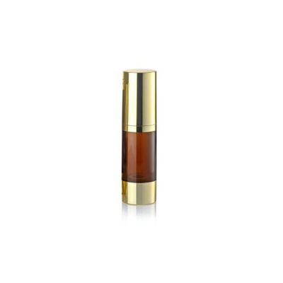 Apparizione di lusso Bottiglia pompa senza aria da 30 ml con materie prime a forma rotonda e di qualsiasi colore