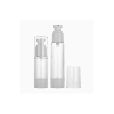 Produzione di massa Bottiglia di pompa senza aria da 30 ml con diverse specifiche Materiale di base in plastica