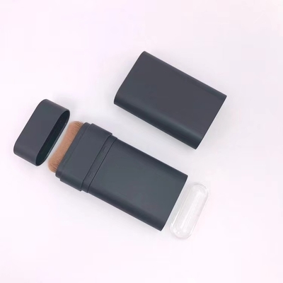 Personalizzato 20G Plastic Blush Stick Contenitore vuoto da entrambi i lati Deodorante e spazzola