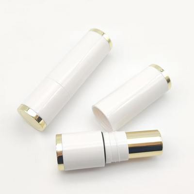 4G tubo di rossetto vuoto con anello di sigillo per colori personalizzati imballaggio cosmetico materiale plastico