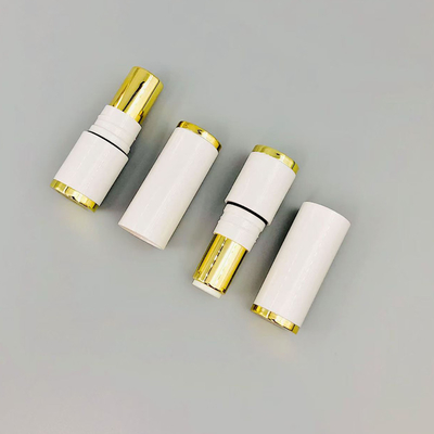 4G tubo di rossetto vuoto con anello di sigillo per colori personalizzati imballaggio cosmetico materiale plastico