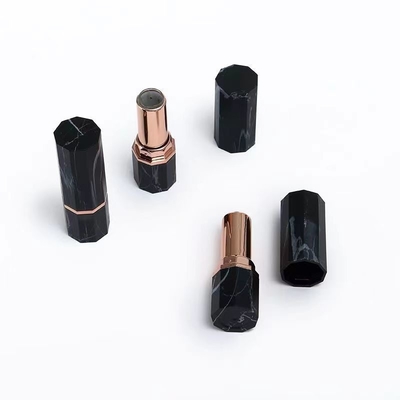 Luxury Bianco E Nero Rostre Tube Contenitore Vuoto Forma Sessangolare