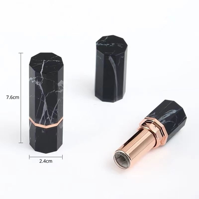 Luxury Bianco E Nero Rostre Tube Contenitore Vuoto Forma Sessangolare