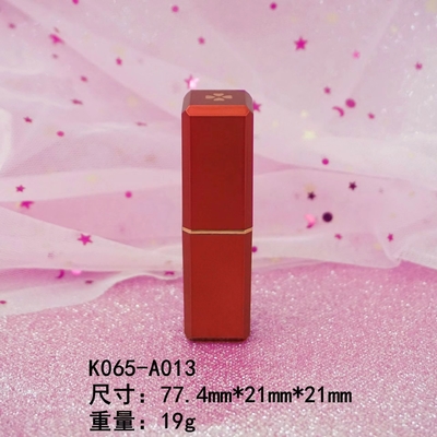 5G tubo di rossetto quadrato in plastica per contenitori cosmetici a forma quadrata