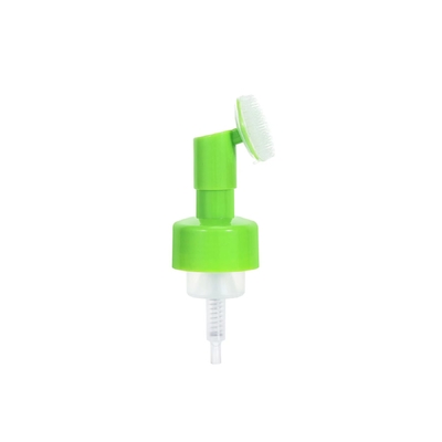 Pompa di schiuma di plastica personalizzata da 42/43 mm con spazzola di silicone