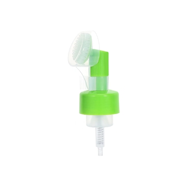 Pompa di schiuma di plastica personalizzata da 42/43 mm con spazzola di silicone