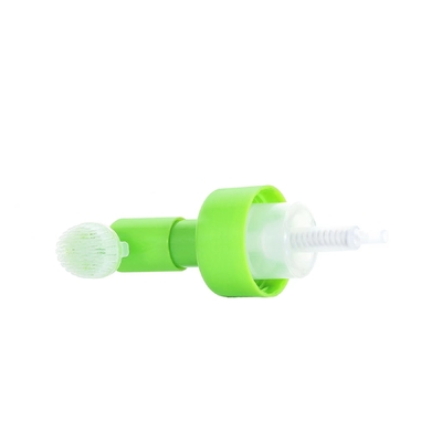 Pompa di schiuma di plastica personalizzata da 42/43 mm con spazzola di silicone