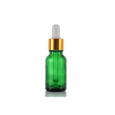 Ingrosso 15ML 30ML 50ML Bottiglia di olio essenziale in vetro Imballaggio vuoto con tappo del gocciolante e pipetta di vetro