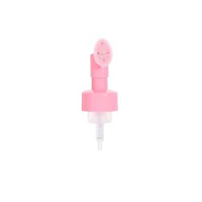 Dispenser con pompa in schiuma in silicone per flaconi di detergente viso e mousse