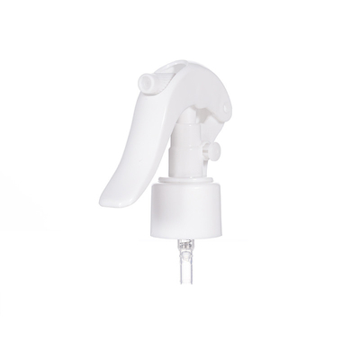 Spruzzatore a sgancio mini 24/410 in plastica blu trasparente utilizzato nel sigillo delle bottiglie