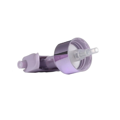 Spruzzatore a stivolo di alluminio viola chiaro 24/415 per pulizia e lavaggio