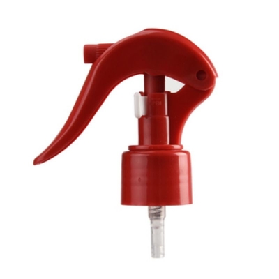Colore rosso 24/410 Mini spruzzatore di accensione in plastica con supporto per la personalizzazione