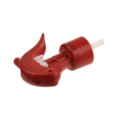 Colore rosso 24/410 Mini spruzzatore di accensione in plastica con supporto per la personalizzazione