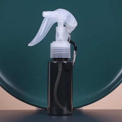 Bottiglia di plastica trasparente da 30 ml supporto di personalizzazione corrispondenza con spruzzatore di innesco