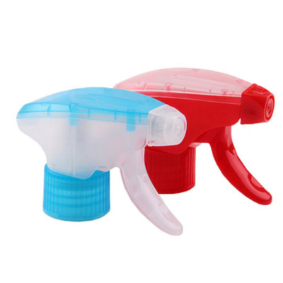 Spruzzatore a doppia copertura 28/410 in plastica con mini trigger per bottiglie