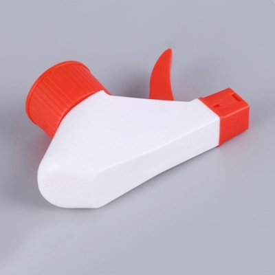 Vendita all'ingrosso Spruzzatore di accensione in plastica di colore rosso/bianco 28/410 Dimensione utilizzata per bottiglie