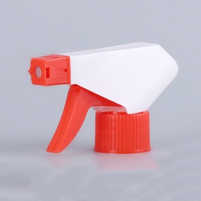 Vendita all'ingrosso Spruzzatore di accensione in plastica di colore rosso/bianco 28/410 Dimensione utilizzata per bottiglie
