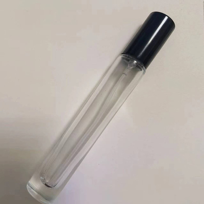 Bottiglia di profumo rotonda in vetro da 10 ml personalizzata con spruzzatore e tappo