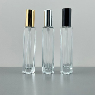 Bottiglia di profumo in vetro da 10 ml personalizzata con pompa spruzzatrice e tappo superiore