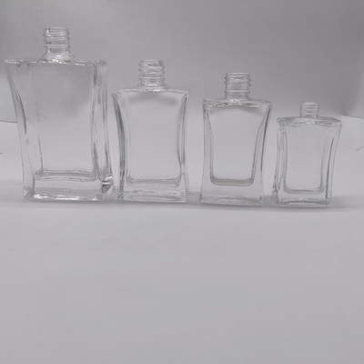 Bottiglia di vetro personalizzata da 20 ml, 30 ml e 50 ml con spruzzatore in alluminio e tappo superiore