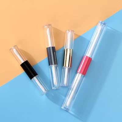 Contenitori a doppia testa personalizzati da 1 ml, 1,5 ml e 2,5 ml per tubi di lucido labiale vuoto