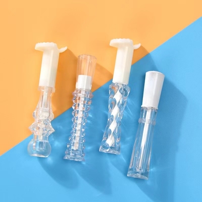 2.4 ml Gloss per labbra sottile vuoto tubo irregolarità di plastica per contenitori cosmetici
