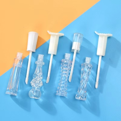 Colori vibranti personalizzato 2.4 ml tubo contenitore di lucido per labbra vuoto per cosmetici