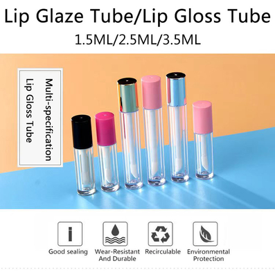 Tubo da 1,5 ml, 2,5 ml e 3,5 ml per labbra con materiale plastico personalizzato
