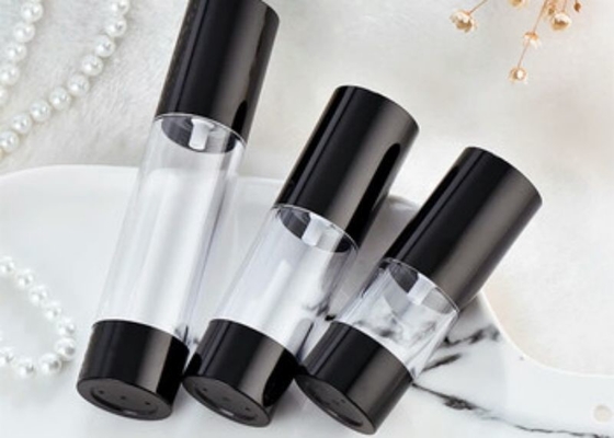Bottiglia di plastica senza aria di forma regolare da 15 ml Applicazione in confezione cosmetica