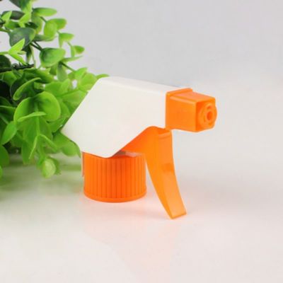 Cerchio arancione 28/410 28/415 Spruzzatore di plastica utilizzato per la pulizia delle bottiglie