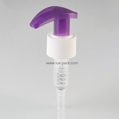 Pompa dosatrice 24/410 28/410 con interruttore sinistra-destra, materiale PP plastico e chiusura