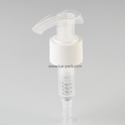 Pompa dosatrice in plastica e erogazione di liquidi igienici in prodotti per la cura della pelle, cosmetici, cura della persona e pulizia della casa