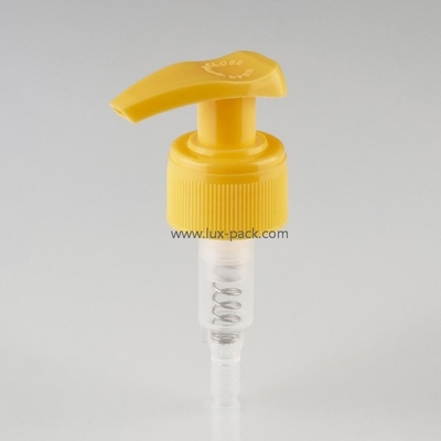 Pompa dosatrice in plastica e erogazione di liquidi igienici in prodotti per la cura della pelle, cosmetici, cura della persona e pulizia della casa