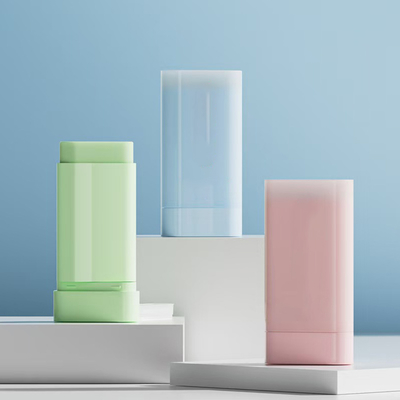 2.5oz di deodorante di plastica riciclabile - Logo personalizzato