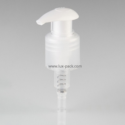 Pompa dosatrice in plastica PP di colore personalizzato per cosmetici 24mm 28mm