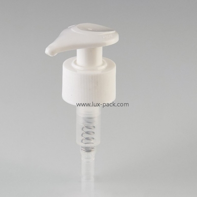 Pompa per shampoo e lozione da 24 mm e 28 mm con colore personalizzato e blocco sinistra-destra