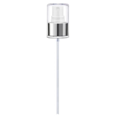 Spruzzatore a nebulizzazione fine in plastica personalizzato con ghiera in alluminio