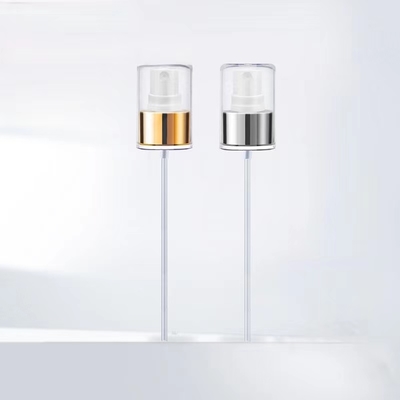 Spruzzatore a nebulizzazione fine in plastica personalizzato con ghiera in alluminio