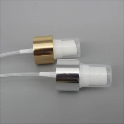 Spruzzatore a nebulizzazione fine in plastica personalizzato con ghiera in alluminio