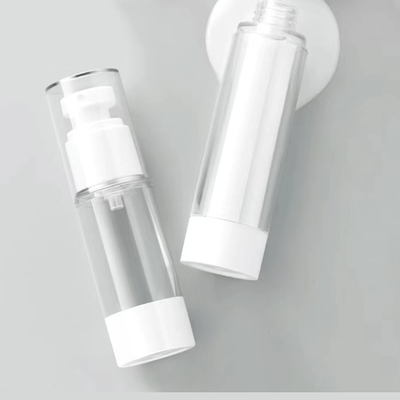 Flacone airless in plastica da 15ml a 120ml con testina spray