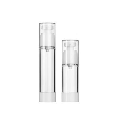 Flacone airless personalizzato da 15 ml, 30 ml, 50 ml a prova di perdite con erogazione controllata per la cura della pelle e cosmetici