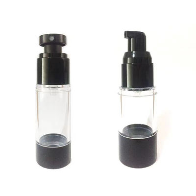 Flacone airless in plastica personalizzato 15ml 30ml 50ml con pompa a vuoto