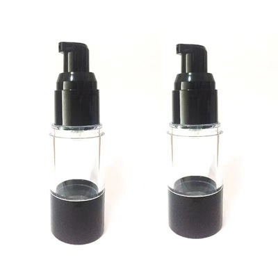 Flacone airless in plastica personalizzato 15ml 30ml 50ml con pompa a vuoto