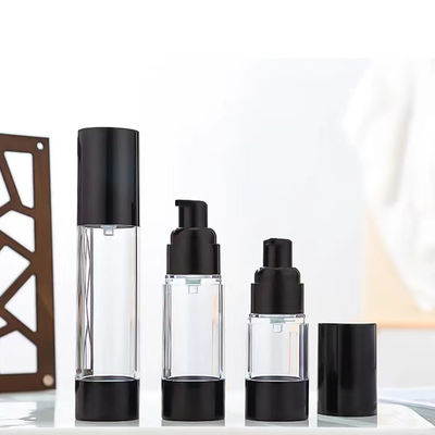 Flacone airless in plastica personalizzato 15ml 30ml 50ml con pompa a vuoto